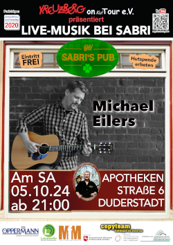 Michael Eilers *live* im Old Sabri's Pub (Veranstaltung des Kreuzberg on KulTour e.V.)
